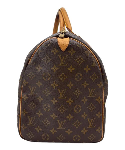 LOUIS VUITTON（ルイ ヴィトン）LOUIS VUITTON (ルイ ヴィトン) LOUIS VUITT　キーポル50　モノグラム　トラベルバッグ ブラウンの古着・服飾アイテム