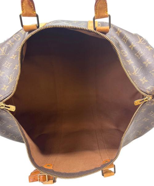 LOUIS VUITTON（ルイ ヴィトン）LOUIS VUITTON (ルイ ヴィトン) LOUIS VUITT　キーポル50　モノグラム　トラベルバッグ ブラウンの古着・服飾アイテム