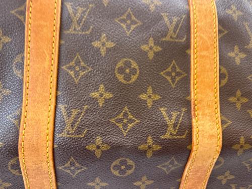 LOUIS VUITTON（ルイ ヴィトン）LOUIS VUITTON (ルイ ヴィトン) LOUIS VUITT　キーポル50　モノグラム　トラベルバッグ ブラウンの古着・服飾アイテム