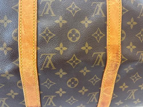 LOUIS VUITTON（ルイ ヴィトン）LOUIS VUITTON (ルイ ヴィトン) LOUIS VUITT　キーポル50　モノグラム　トラベルバッグ ブラウンの古着・服飾アイテム