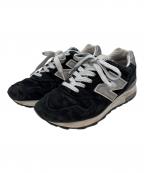 NEW BALANCEニューバランス）の古着「NEW BALANCE　ローカットスニーカー」｜ブラック