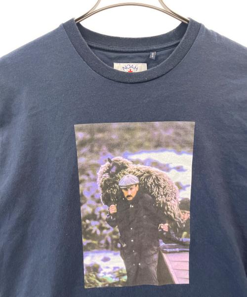 Noah（ノア）Noah (ノア) Barbour (バブアー) NOAH × Barbour  半袖カットソー ネイビー サイズ:Mの古着・服飾アイテム