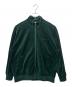 Champion（チャンピオン）の古着「Champion　ベロアトラックジャケット」｜グリーン