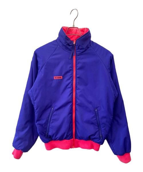Columbia（コロンビア）Columbia (コロンビア) Columbia　リバーシブルジャケット パープル×ピンク サイズ:Mの古着・服飾アイテム