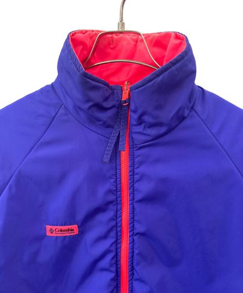 Columbia（コロンビア）Columbia (コロンビア) Columbia　リバーシブルジャケット パープル×ピンク サイズ:Mの古着・服飾アイテム