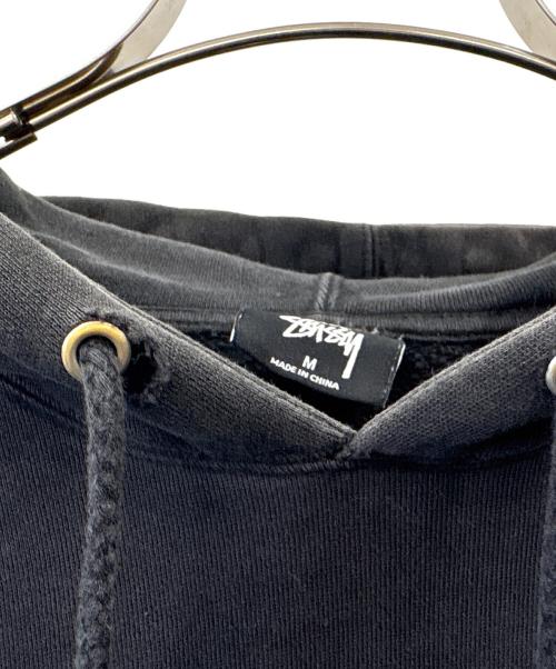 stussy（ステューシー）stussy (ステューシー) stussy　プルオーバーパーカー ブラック サイズ:Mの古着・服飾アイテム