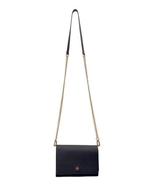 TORY BURCH（トリーバーチ）TORY BURCH (トリーバーチ) TORY BURCH　チェーンショルダーバッグ ブラックの古着・服飾アイテム