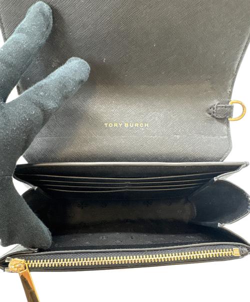 TORY BURCH（トリーバーチ）TORY BURCH (トリーバーチ) TORY BURCH　チェーンショルダーバッグ ブラックの古着・服飾アイテム