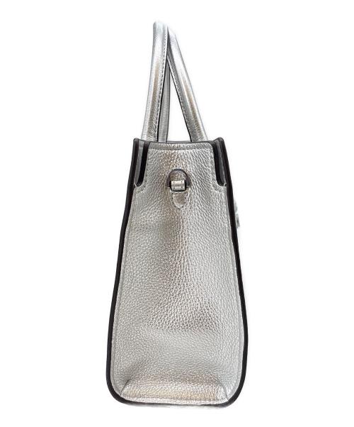 MICHAEL KORS（マイケル・コース）MICHAEL KORS (マイケル・コース) MICHAEL KORS 　2WAYバッグ シルバーの古着・服飾アイテム