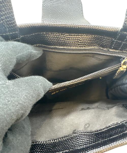 Salvatore Ferragamo（サルヴァトーレ フェラガモ）Salvatore Ferragamo (サルヴァトーレ フェラガモ) Salvatore Ferragamo　ハンドバッグ ブラックの古着・服飾アイテム