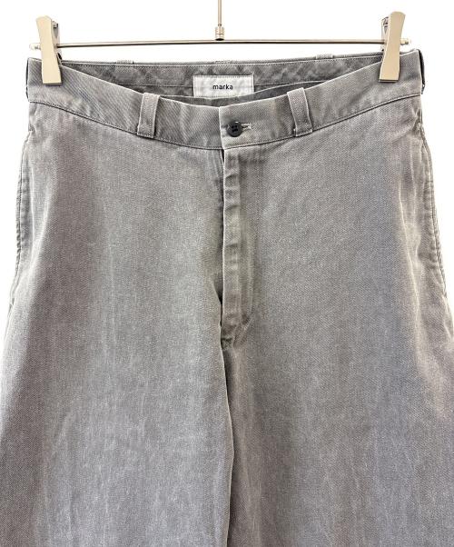 MARKA（マーカ）MARKA (マーカ) MARKA U.S.ARMY CHINO TROUSERS グレー サイズ:1の古着・服飾アイテム