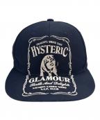 Hysteric Glamourヒステリックグラマー）の古着「Hysteric Glamour　キャップ」｜ネイビー
