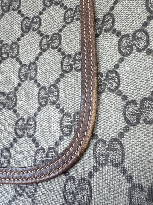 GUCCI（グッチ）GUCCI (グッチ) GUCCI　OLD GUCCI GGスプリーム　トートバッグ ベージュの古着・服飾アイテム