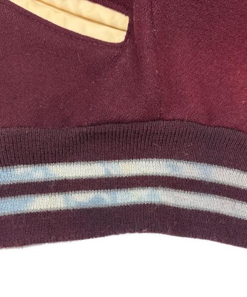 DeLong（-）DeLong (-) DeLONG　スタジャン レッド サイズ:Sの古着・服飾アイテム