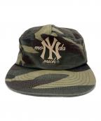 NISSI CAPS×MONDAYSUCKニッシ キャップ×マンデーサック）の古着「NISSI CAPS　MONDAYSUCK　キャップ」｜グリーン