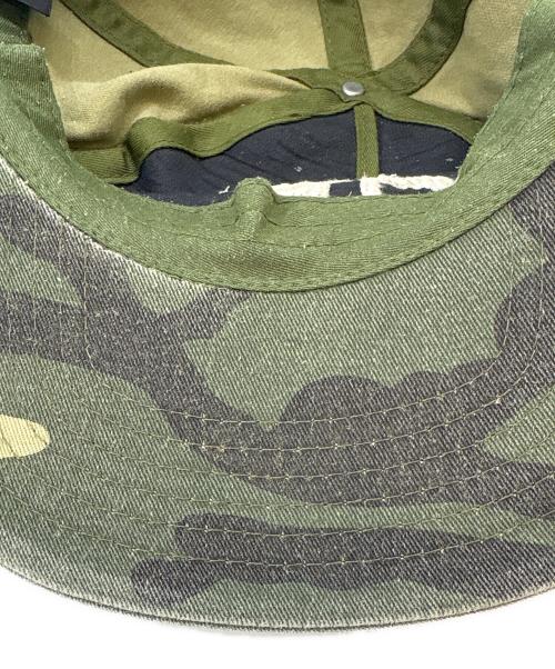 NISSI CAPS（ニッシ キャップ）NISSI CAPS (ニッシ キャップ) MONDAYSUCK (マンデーサック) NISSI CAPS　MONDAYSUCK　キャップ グリーンの古着・服飾アイテム