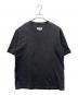 Maison Margiela（メゾンマルジェラ）の古着「Maison Margiela　半袖カットソー」｜チャコールグレー