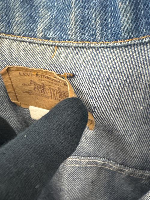LEVI'S（リーバイス）LEVI'S (リーバイス) LEVI'S　デニムジャケット インディゴ サイズ:16の古着・服飾アイテム
