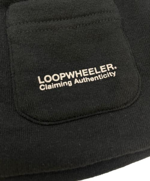 LOOPWHEELER（ループウィラー）LOOPWHEELER (ループウィラー) LOOPWHEELER　ビーニー ブラック サイズ:MEDIUMの古着・服飾アイテム