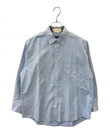 BLACK LABEL CRESTBRIDGE（ブラックレーベル クレストブリッジ）の古着「BLACK LABEL CRESTBRIDGE　長袖シャツ」｜スカイブルー