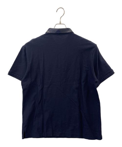 BLACK LABEL CRESTBRIDGE（ブラックレーベル クレストブリッジ）BLACK LABEL CRESTBRIDGE (ブラックレーベル クレストブリッジ) BLACK LABEL CRESTBRIDGE　ポロシャツ ネイビー サイズ:LLの古着・服飾アイテム