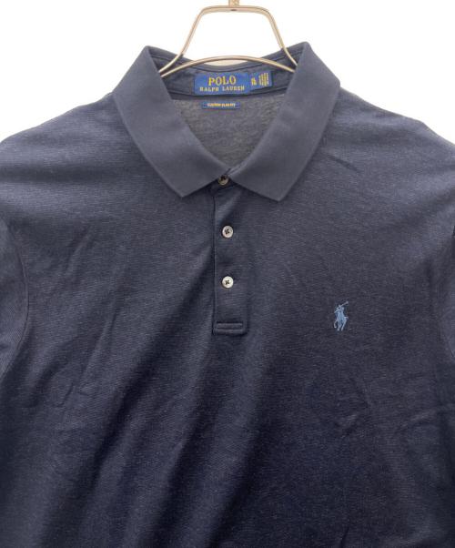 POLO RALPH LAUREN（ポロ・ラルフローレン）POLO RALPH LAUREN (ポロ・ラルフローレン) POLO RALPH LAUREN　ポロシャツ ネイビー サイズ:XLの古着・服飾アイテム