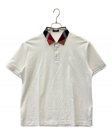 【美品】BLACK LABEL CRESTBRIDGE ポロシャツ LLサイズ 中古・古着通販】BLACK LABEL CRESTBRIDGE (ブラックレーベル クレスト