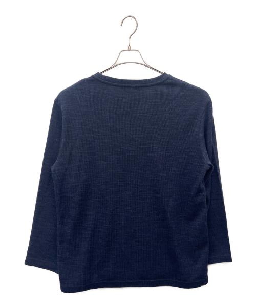 BLACK LABEL CRESTBRIDGE（ブラックレーベル クレストブリッジ）BLACK LABEL CRESTBRIDGE (ブラックレーベル クレストブリッジ) BLACK LABEL CRESTBRIDGE ニット ネイビー サイズ:3Lの古着・服飾アイテム
