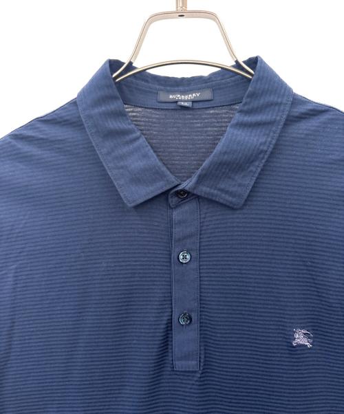 BURBERRY LONDON（バーバリーロンドン）BURBERRY LONDON (バーバリーロンドン) BURBERRY LONDON　ポロシャツ ネイビー サイズ:LLの古着・服飾アイテム