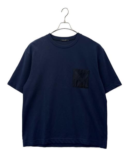 BLACK LABEL CRESTBRIDGE（ブラックレーベル クレストブリッジ）BLACK LABEL CRESTBRIDGE (ブラックレーベル クレストブリッジ) BLACK LABEL CRESTBRIDGE　ポケットカットソー ネイビー サイズ:3Lの古着・服飾アイテム