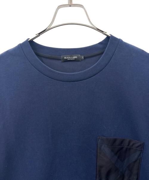 BLACK LABEL CRESTBRIDGE（ブラックレーベル クレストブリッジ）BLACK LABEL CRESTBRIDGE (ブラックレーベル クレストブリッジ) BLACK LABEL CRESTBRIDGE　ポケットカットソー ネイビー サイズ:3Lの古着・服飾アイテム