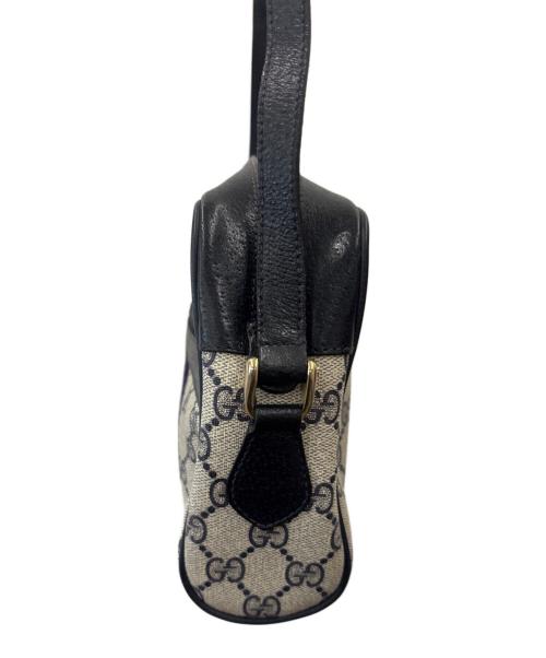 GUCCI（グッチ）GUCCI (グッチ) GUCCI　GUCCI Accessory Collection　ショルダーバッグ ライトグレー×ネイビーの古着・服飾アイテム