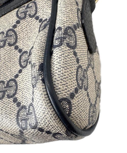 GUCCI（グッチ）GUCCI (グッチ) GUCCI　GUCCI Accessory Collection　ショルダーバッグ ライトグレー×ネイビーの古着・服飾アイテム