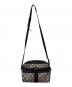 GUCCI (グッチ) GUCCI　GUCCI Accessory Collection　ショルダーバッグ ライトグレー×ネイビー：25000円