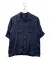Needles（ニードルズ）の古着「Needles   Cowboy One-Up Shirt　半袖シャツ」｜ネイビー