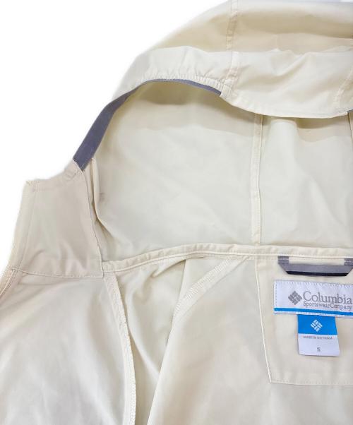 Columbia（コロンビア）Columbia (コロンビア) Columbia　ライトキャニオン ソフトシェルジャケット アイボリー サイズ:Sの古着・服飾アイテム