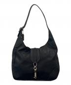 COACHコーチ）の古着「COACH　ワンショルダーバッグ」｜ブラック