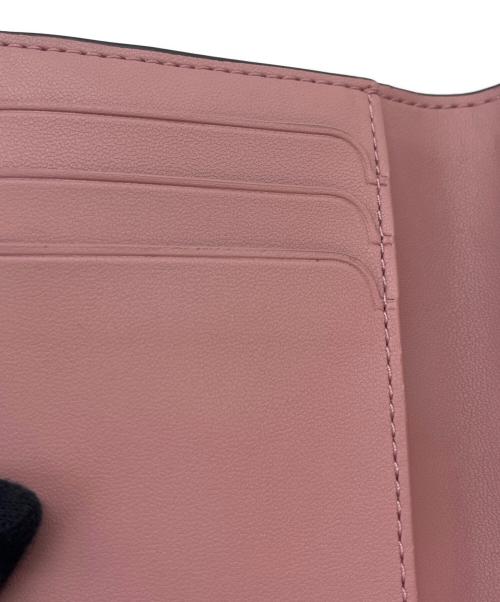 Kate Spade（ケイトスペード）Kate Spade (ケイトスペード) Kate Spade 　デコ スモール コンパクト ウォレット ピンクの古着・服飾アイテム