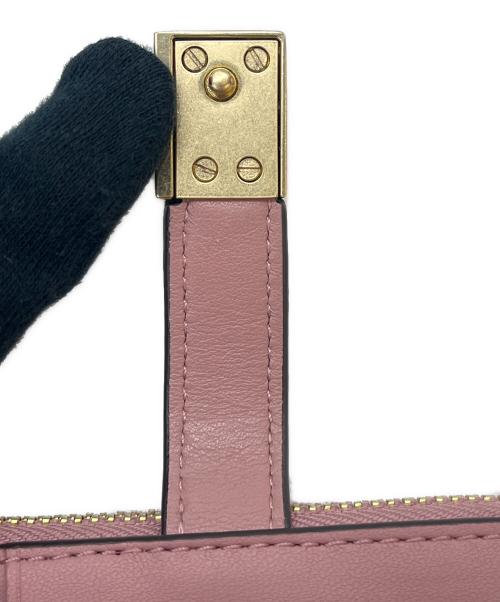 Kate Spade（ケイトスペード）Kate Spade (ケイトスペード) Kate Spade 　デコ スモール コンパクト ウォレット ピンクの古着・服飾アイテム