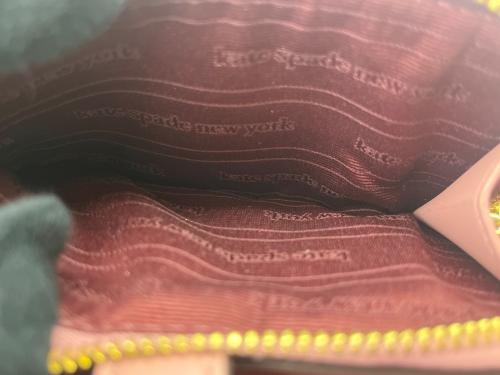 Kate Spade（ケイトスペード）Kate Spade (ケイトスペード) Kate Spade 　デコ スモール コンパクト ウォレット ピンクの古着・服飾アイテム