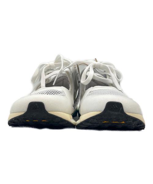adidas（アディダス）adidas (アディダス) adidas  ローカットスニーカー ホワイト×グリーン サイズ:25.5の古着・服飾アイテム