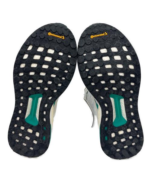 adidas（アディダス）adidas (アディダス) adidas  ローカットスニーカー ホワイト×グリーン サイズ:25.5の古着・服飾アイテム