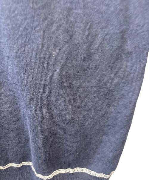 EMPORIO ARMANI（エンポリオ アルマーニ）EMPORIO ARMANI (エンポリオ アルマーニ) EMPORIO ARMANI　薄手カーディガン ネイビー サイズ:XLの古着・服飾アイテム