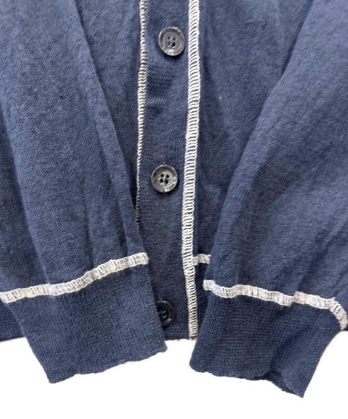 EMPORIO ARMANI（エンポリオ アルマーニ）EMPORIO ARMANI (エンポリオ アルマーニ) EMPORIO ARMANI　薄手カーディガン ネイビー サイズ:XLの古着・服飾アイテム