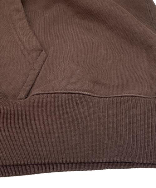 NIKE（ナイキ）NIKE (ナイキ) stussy (ステューシー) NIKE　stussy　Stone Washed Fleece Zip Hoodie　ジップパーカー ブラウン サイズ:Lの古着・服飾アイテム