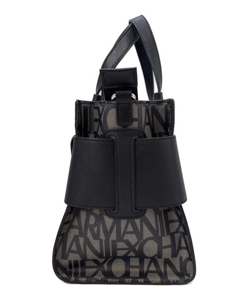 ARMANI EXCHANGE（アルマーニ エクスチェンジ）ARMANI EXCHANGE (アルマーニ エクスチェンジ) ARMANI EXCHANGE　BOXロゴバックル ミニハンドバッグ　ハンドバッグの古着・服飾アイテム