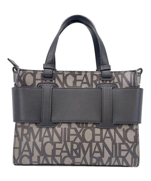ARMANI EXCHANGE（アルマーニ エクスチェンジ）ARMANI EXCHANGE (アルマーニ エクスチェンジ) ARMANI EXCHANGE　BOXロゴバックル ミニハンドバッグ　ハンドバッグの古着・服飾アイテム