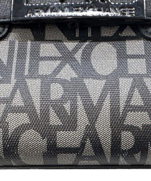 ARMANI EXCHANGE（アルマーニ エクスチェンジ）ARMANI EXCHANGE (アルマーニ エクスチェンジ) ARMANI EXCHANGE　BOXロゴバックル ミニハンドバッグ　ハンドバッグの古着・服飾アイテム