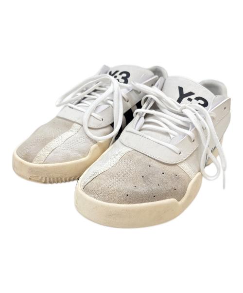 adidas（アディダス）adidas (アディダス) Y-3 (ワイスリー) adidas　Y-3　ローカットスニーカー ホワイト サイズ:25.5の古着・服飾アイテム