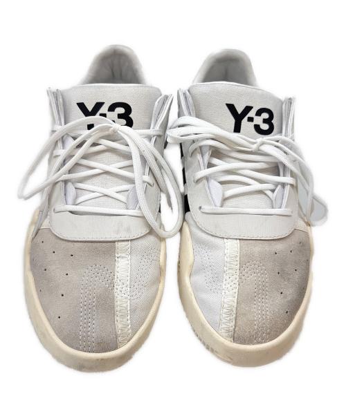 adidas（アディダス）adidas (アディダス) Y-3 (ワイスリー) adidas　Y-3　ローカットスニーカー ホワイト サイズ:25.5の古着・服飾アイテム